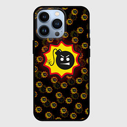 Чехол для iPhone 13 Pro Bomb Pattern Serious Sam, цвет: 3D-черный
