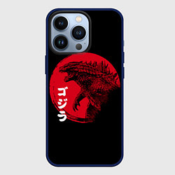 Чехол iPhone 13 Pro ГОДЗИЛА, ИЕРОГЛИФЫ