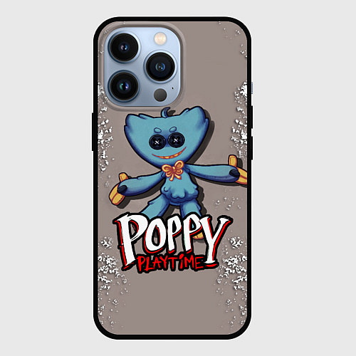 Чехол iPhone 13 Pro POPPY PLAYTIME GAME / 3D-Черный – фото 1