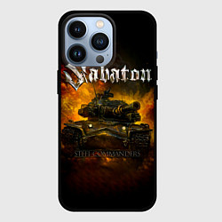 Чехол для iPhone 13 Pro SABATON - Steel Commanders, цвет: 3D-черный