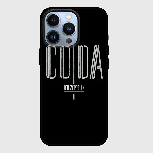 Чехол iPhone 13 Pro Coda - Led Zeppelin / 3D-Черный – фото 1