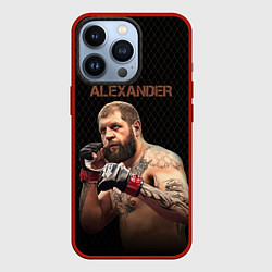 Чехол для iPhone 13 Pro Alexander The Grim Reape, цвет: 3D-красный