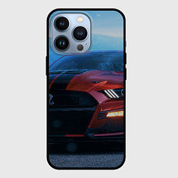Чехол для iPhone 13 Pro Авто вечером, цвет: 3D-черный