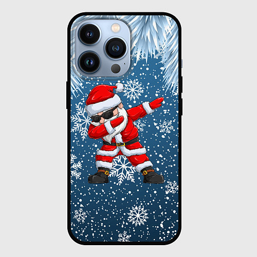 Чехол iPhone 13 Pro DAB SANTA WINTER / 3D-Черный – фото 1