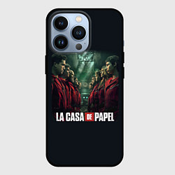 Чехол iPhone 13 Pro ПЕРСОНАЖИ БУМАЖНЫЙ ДОМ - LA CASA DE PAPEL