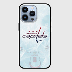 Чехол для iPhone 13 Pro Washington Capitals Ovi8 Ice theme, цвет: 3D-черный