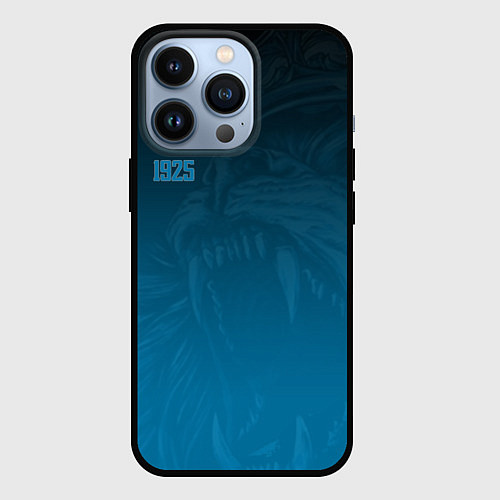 Чехол iPhone 13 Pro 1925 SPB Lion Dark Theme / 3D-Черный – фото 1