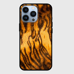 Чехол для iPhone 13 Pro Шкура тигра 2022, цвет: 3D-черный