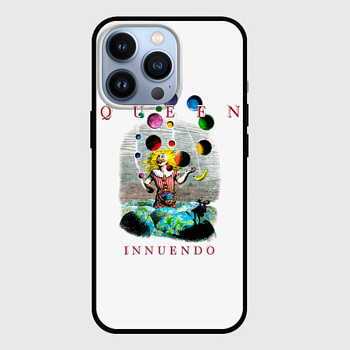 Чехол iPhone 13 Pro Innuendo - Queen / 3D-Черный – фото 1