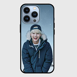 Чехол для iPhone 13 Pro MIN YOONGI BTS WINTER, цвет: 3D-черный