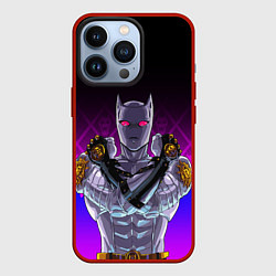 Чехол iPhone 13 Pro JOJO KILLER QUEEN КОРОЛЕВА УБИЙЦА FIRE STYLE