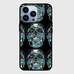 Чехол iPhone 13 Pro Skulls pattern 2028