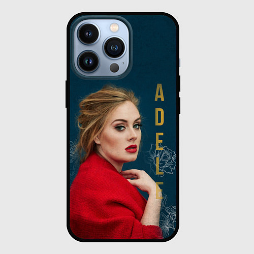 Чехол iPhone 13 Pro Portrait Adele / 3D-Черный – фото 1