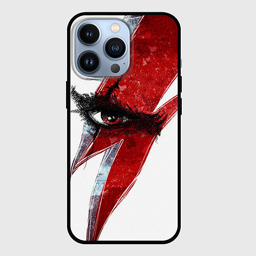 Чехол iPhone 13 Pro ГЛАЗ КРАТОСА, БОГ ВОЙНЫ GOD OF WAR / 3D-Черный – фото 1