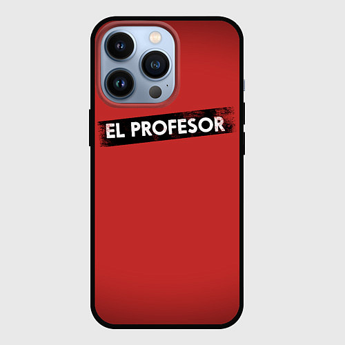 Чехол iPhone 13 Pro EL PROFESOR БУМАЖНЫЙ ДОМ / 3D-Черный – фото 1