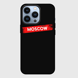 Чехол для iPhone 13 Pro MOSCOW БУМАЖНЫЙ ДОМ, цвет: 3D-черный