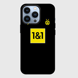 Чехол для iPhone 13 Pro Haaland 9 - Borussia Dortmund, цвет: 3D-черный