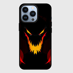 Чехол для iPhone 13 Pro DOTA 2 SHADOW FIEND ТЕНЬ ОГОНЬ, цвет: 3D-черный