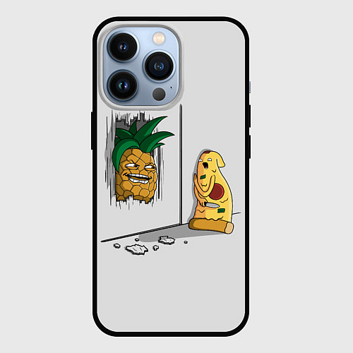 Чехол iPhone 13 Pro HERES PINEAPPLE! / 3D-Черный – фото 1