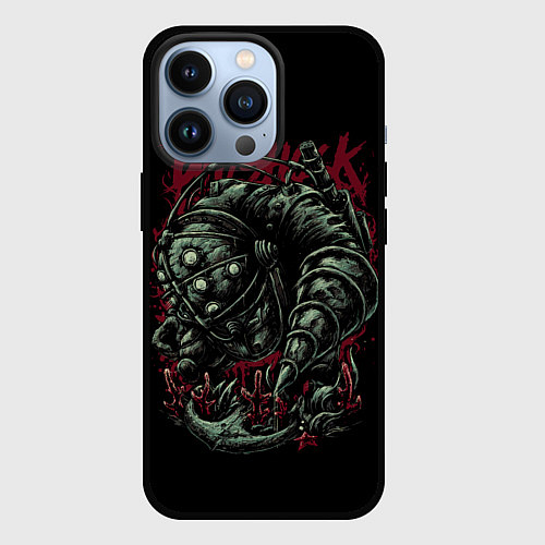 Чехол iPhone 13 Pro Большой папочка / 3D-Черный – фото 1