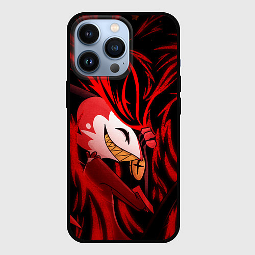 Чехол iPhone 13 Pro АДСКИЙ БОСС Helluva Boss / 3D-Черный – фото 1