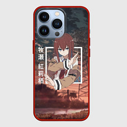 Чехол iPhone 13 Pro Врата Штейна Steins Gate, Курису Макисэ Kurisu Mak