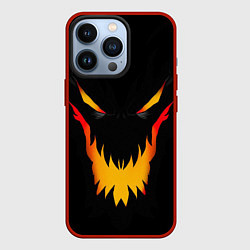 Чехол для iPhone 13 Pro DOTA 2 BLACK SHADOW FIEND ТЕНЬ, цвет: 3D-красный