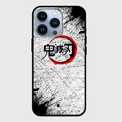 Чехол iPhone 13 Pro Клинок рассекающий демонов гранж