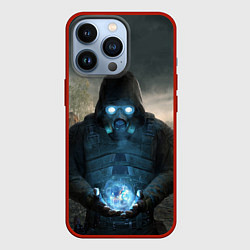Чехол для iPhone 13 Pro Сталкер2 Одиночка, цвет: 3D-красный
