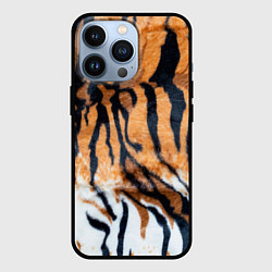 Чехол для iPhone 13 Pro Шкура тигра Новый год 2022, цвет: 3D-черный
