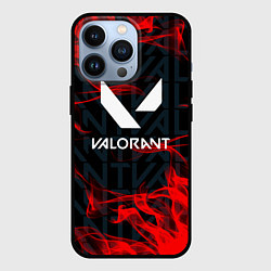 Чехол для iPhone 13 Pro Valorant Fire, цвет: 3D-черный