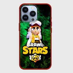 Чехол для iPhone 13 Pro ФЭНГ БРАВЛ СТАРС, FANG BRAWL STARS, цвет: 3D-красный