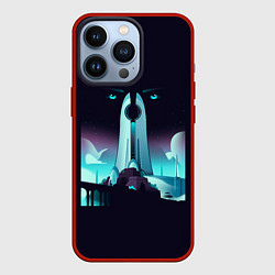 Чехол для iPhone 13 Pro Destiny eyes, цвет: 3D-красный