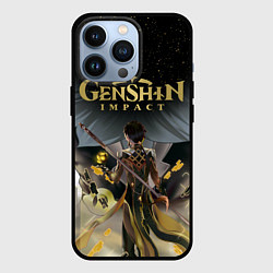 Чехол iPhone 13 Pro ГЕНШИН ИМПАКТ ЧЖУН ЛИ GENSHIN IMPACT