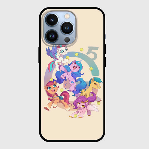 Чехол iPhone 13 Pro G5 My Little Pony / 3D-Черный – фото 1