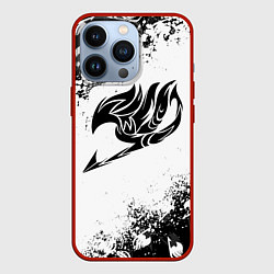 Чехол iPhone 13 Pro ХВОСТ ФЕИ ЧЁРНЫЙ СИМВОЛ FAIRY TAIL BLACK