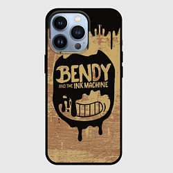 Чехол для iPhone 13 Pro ЧЕРНЫЙ БЕНДИ BENDY AND THE INK MACHINE, цвет: 3D-черный