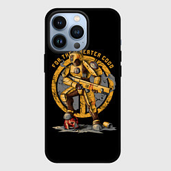 Чехол для iPhone 13 Pro Боевой робот Империума, цвет: 3D-черный