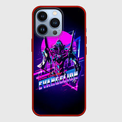 Чехол для iPhone 13 Pro Ева 01 - Neon Genesis Evangelion, цвет: 3D-красный