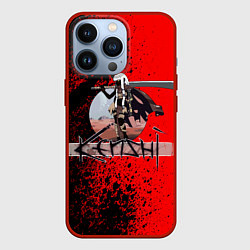 Чехол для iPhone 13 Pro KENSHI КЕНШИ, цвет: 3D-красный