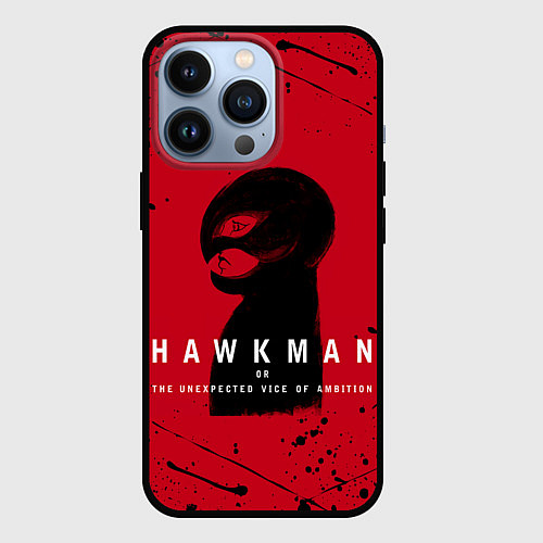 Чехол iPhone 13 Pro HAWKMAN BERSERK / 3D-Черный – фото 1