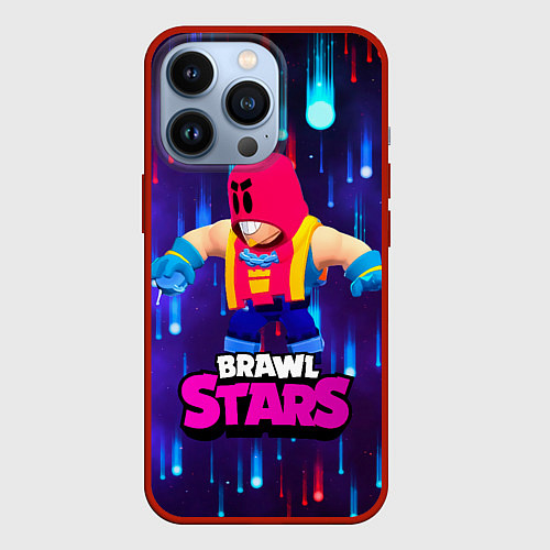 Чехол iPhone 13 Pro GROM BRAWL STARS ГРОМ БРАВЛ СТАРС / 3D-Красный – фото 1