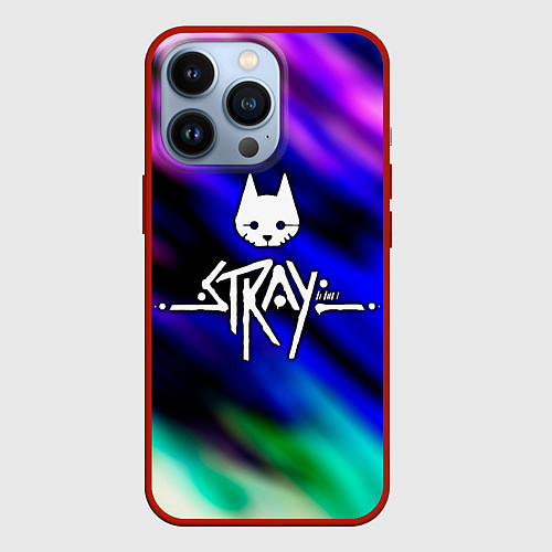 Чехол iPhone 13 Pro Stray / 3D-Красный – фото 1