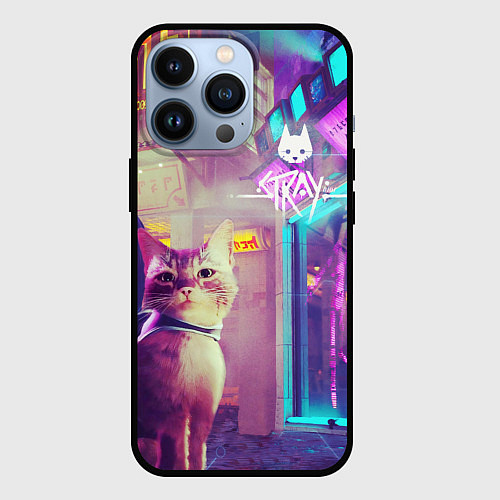 Чехол iPhone 13 Pro Stray / 3D-Черный – фото 1