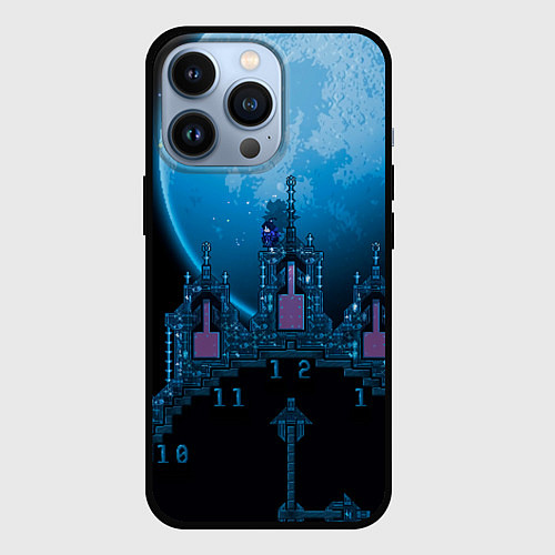 Чехол iPhone 13 Pro Terrarians moon / 3D-Черный – фото 1