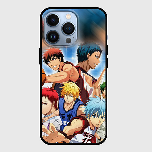 Чехол iPhone 13 Pro KUROKO BASKETBALL КОМАНДА / 3D-Черный – фото 1