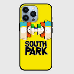 Чехол для iPhone 13 Pro South Park - Южный парк персонажи, цвет: 3D-черный