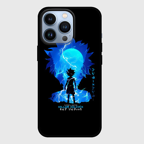 Чехол iPhone 13 Pro Hunter x Hunte - Killua Zoldyck / 3D-Черный – фото 1