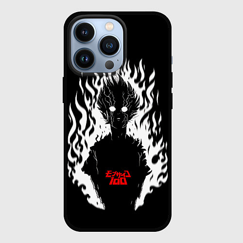 Чехол iPhone 13 Pro Демонический Кагеяма Mob Psycho 100 / 3D-Черный – фото 1