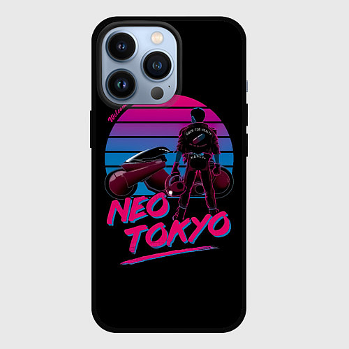 Чехол iPhone 13 Pro Welkome to NEO TOKYO Akira / 3D-Черный – фото 1